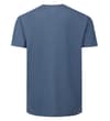Thumbnail Denim marl blue T-shirt, back view.